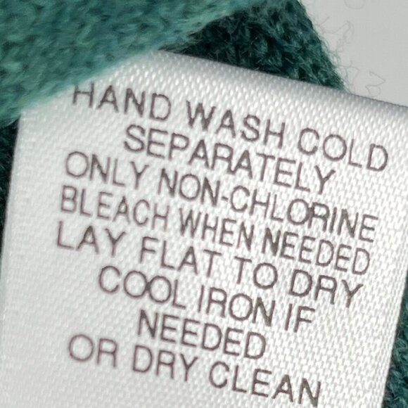 Turnbury Merino Wool Sweater 3XT NWT Green V-Neck Classic Preppy Soft Luxe Mens - Picture 9 of 9